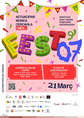 Cartell del festival Fest 07 que tindrà lloc el dissabte 21 de març..