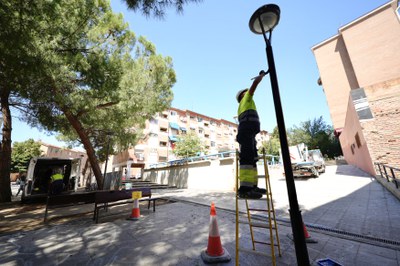 L'actuació de neteja intensiva Barri a Barri s'ha fet aquesta setmana al barri de la Mariola.