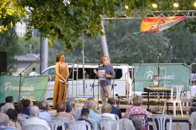 El pregoner de la Festa Major de Cappont, Xavier Reñé.