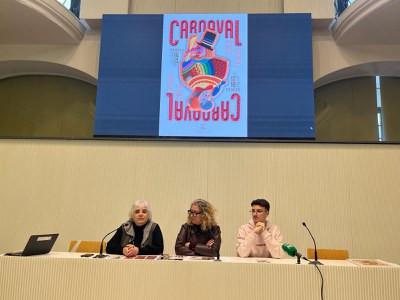 Carme Valls ha explicat el dispositiu de la campanya "1000 ulls" durant la presentació del Carnaval 2026.