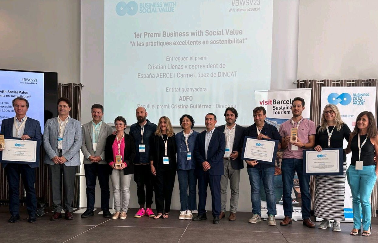 El CET de l'IMO ha obtingut un accèssit a l’esdeveniment “Business With Social Value” pel seu programa d’incentius econòmics que porta per títol “Millors persones a la feina” que promou l’excel·lència tant laboral com personal i social .