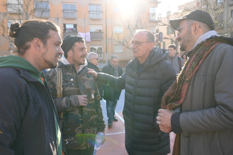 El paer en cap ha donat les gràcies i ha felicitat totes les persones que han participat en aquest projecte