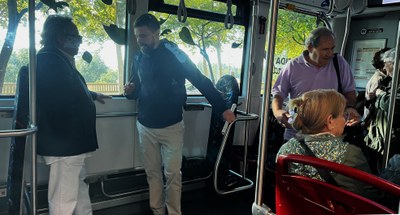 El taller d'aquest dijous s'inclou en L'Imaginem la nova xarxa de bus urbà per promoure una mobilitat més moderna, segura i inclusiva..