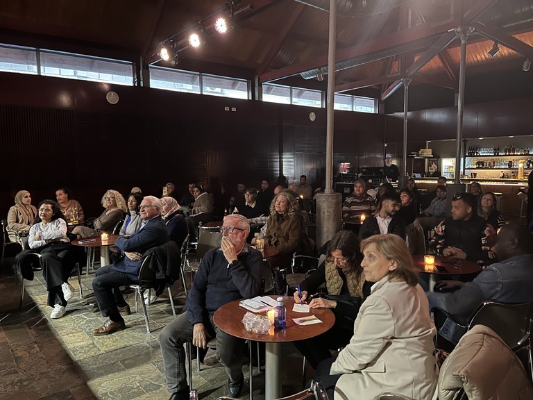 En l'acte del Dia internacional de la Llengua Materna hi ha assistit la regidora de Cultura, Pilar Bosch