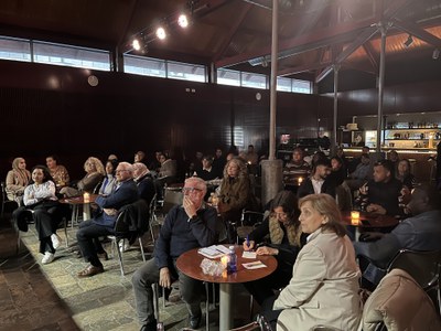 En l'acte del Dia internacional de la Llengua Materna hi ha assistit la regidora de Cultura, Pilar Bosch.