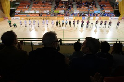 El partit s'ha disputat al pavelló municipal Onze de Setembre.