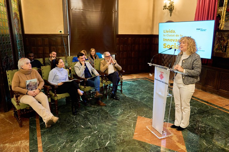 La regidora Pilar Bosch ha desgranat alguns dels eixos del PAM