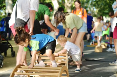 Els Camps Elisis s'han omplert d'activitat per als més menuts..