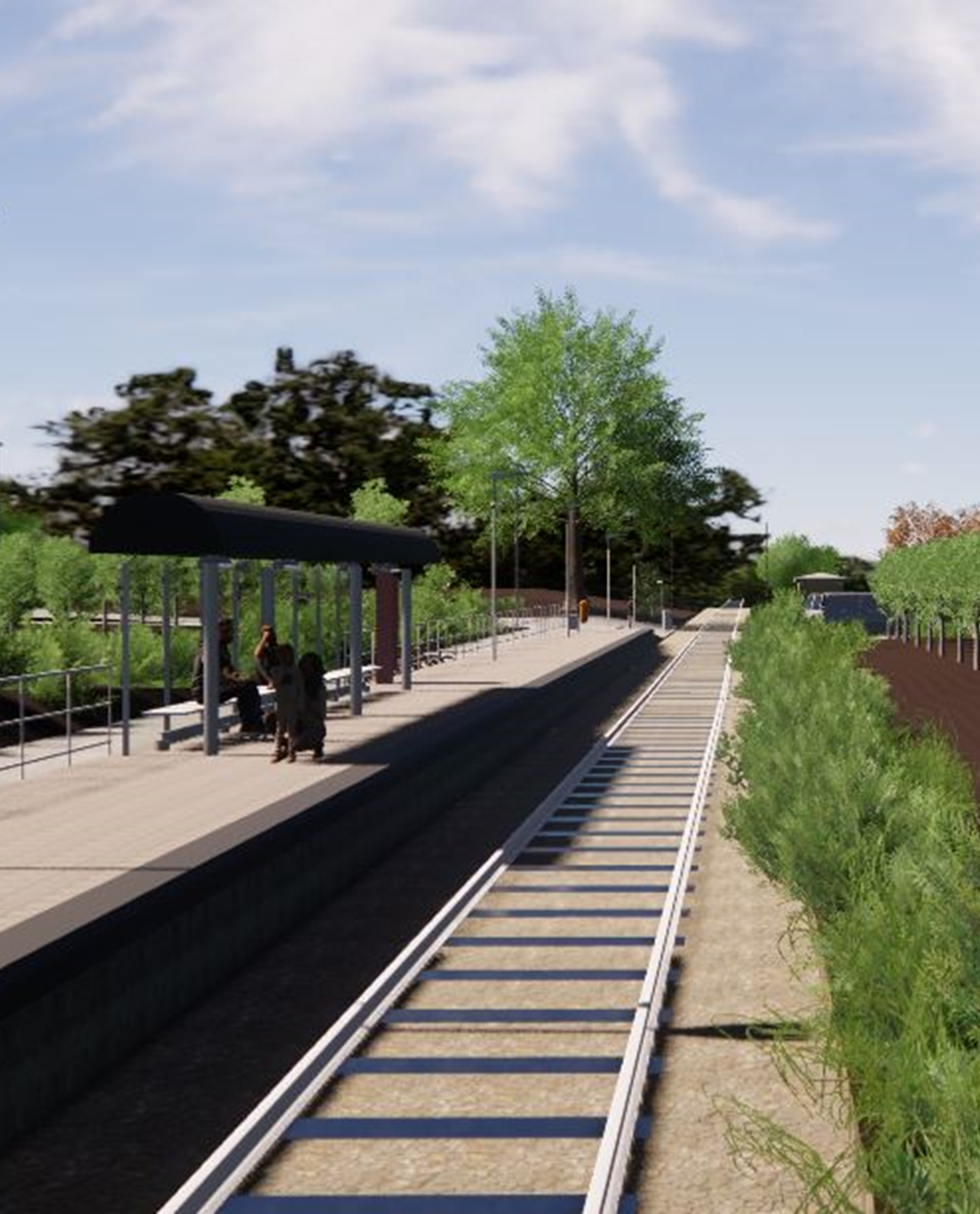 Imatge virtual del futur baixador