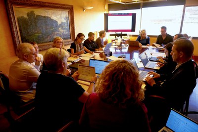 La comissió ha tingut lloc avui a la regidoria.