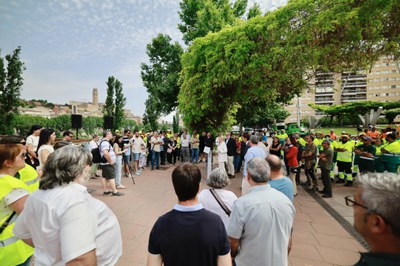 La presentació ha tingut lloc a la plaça Blas Infante i ha comptat amb representació d'entitats veïnals.