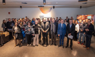 Torronada amb motiu de la celebració de la torronada de Nadal del Parc Agrobiotech..