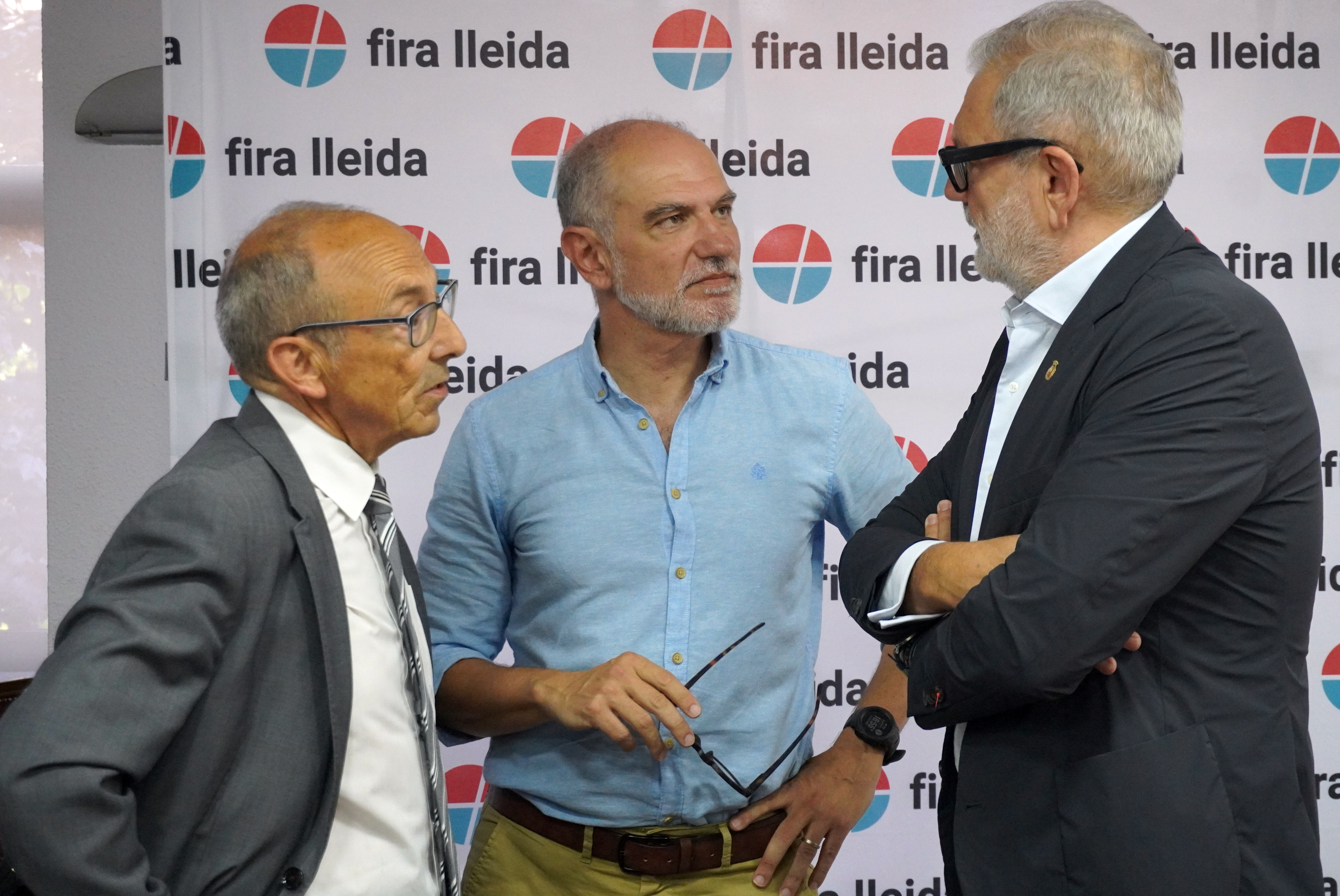 Reunió aquest dijous a la tarda del Patronat de la Fira de Lleida, a la sala de plens de la Cambra de Comerç .