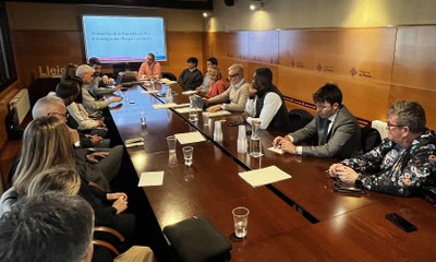 Reunió aquest divendres del Comitè Estratègic de l'Esport, a Paeria..