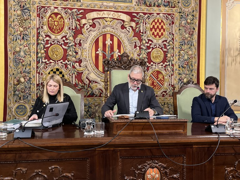 L'alcalde Larrosa ha presidit la sessió