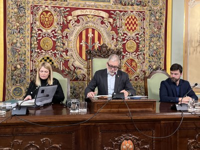 L'alcalde Larrosa ha presidit la sessió.
