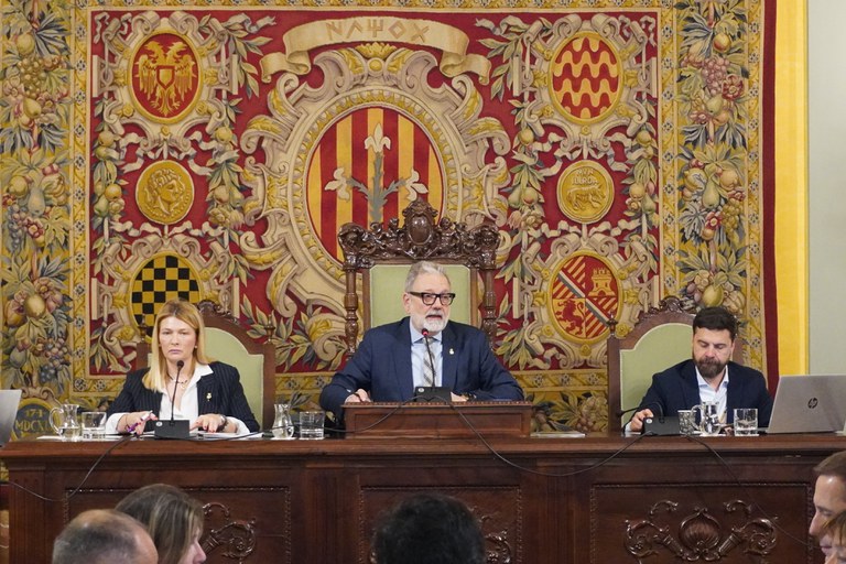 L'alcalde Fèlix Larrosa ha presidit la sessió