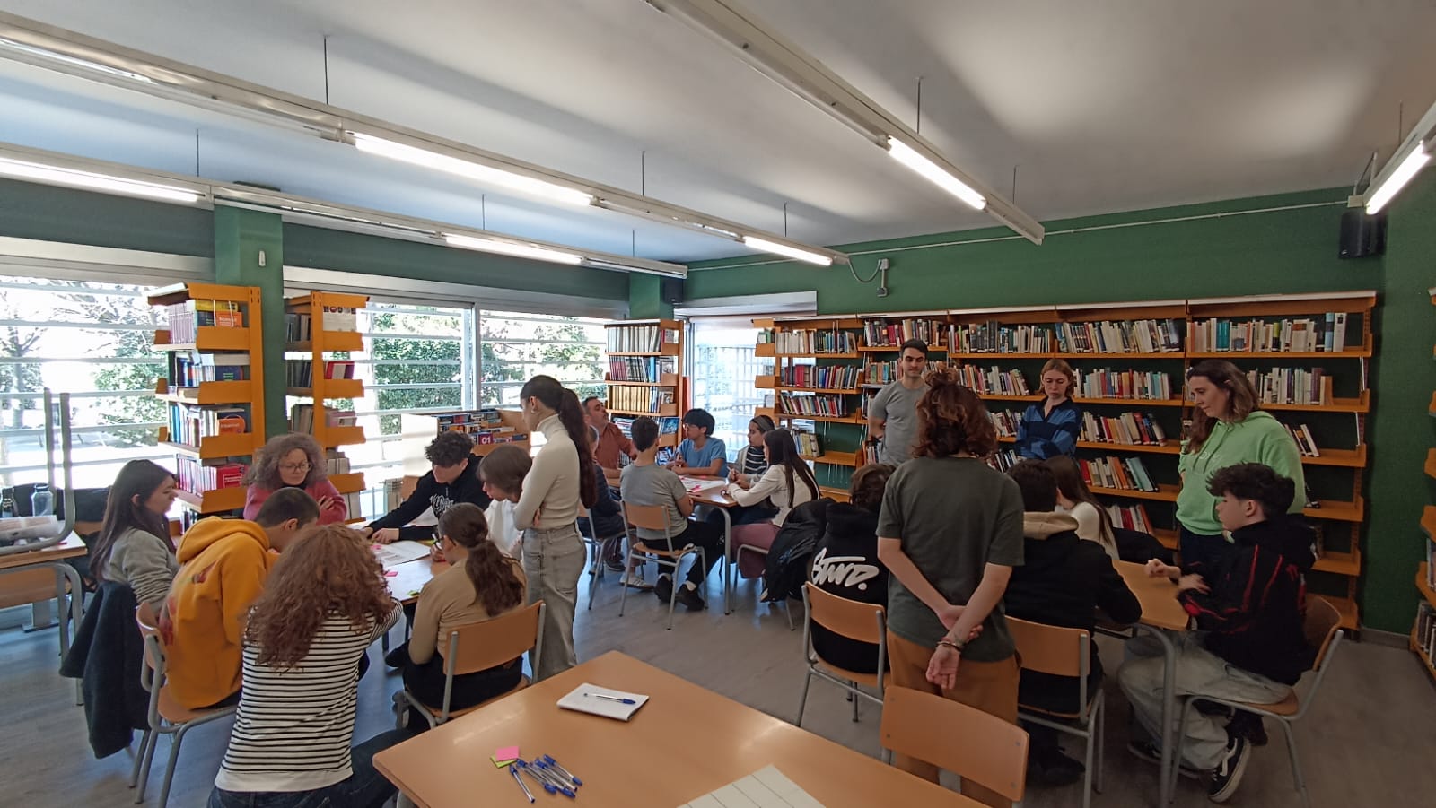 Joves de l'Institut Maria Rúbies participen a “Parlem de pressupostos”