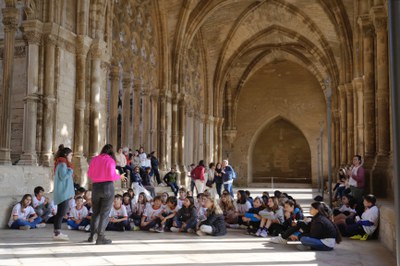 Activitats del Plenari, que avui ha organitzat una jornada a la Seu Vella pels 25 anys d'aquest òrgan..