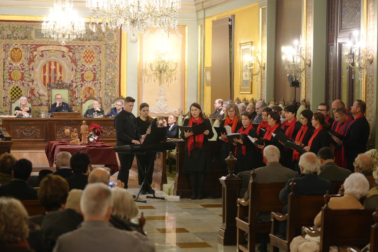 La Coral Romanesa Miorita ha interpretat un repertori de nadales