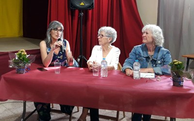 La tinent d'alcalde Sandra Castro ha participat en el reconeixement a Marisel Esterri Viladegut, dins el programa Anònimes.