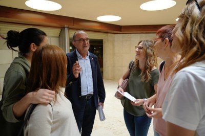 El projecte Èxit es desenvolupa i compta amb el compromís i la implicació de diversos tutors/es..