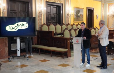 Ramon Folguera, director de Referents, ha explicat com s'estructura enguany el projecte..