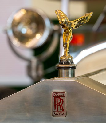 Un pla de detall del Rolls Royce Phantom I..