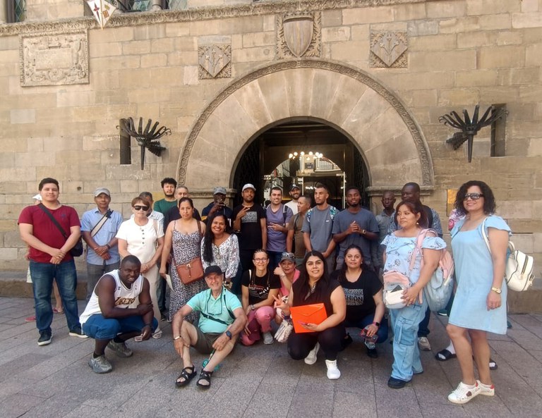 Visita organitzada pel SAM a l'edifici de la Paeria, per conèixer la seva història.