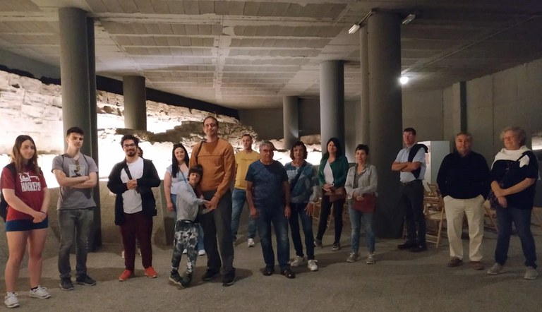 Visites guiades a les muralles de Lleida, en el marc de la Festa Major de la ciutat.