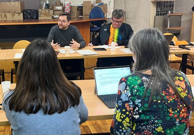 El regidor Roberto Pino ha explicat les accions implementades en matèria LGBTI.