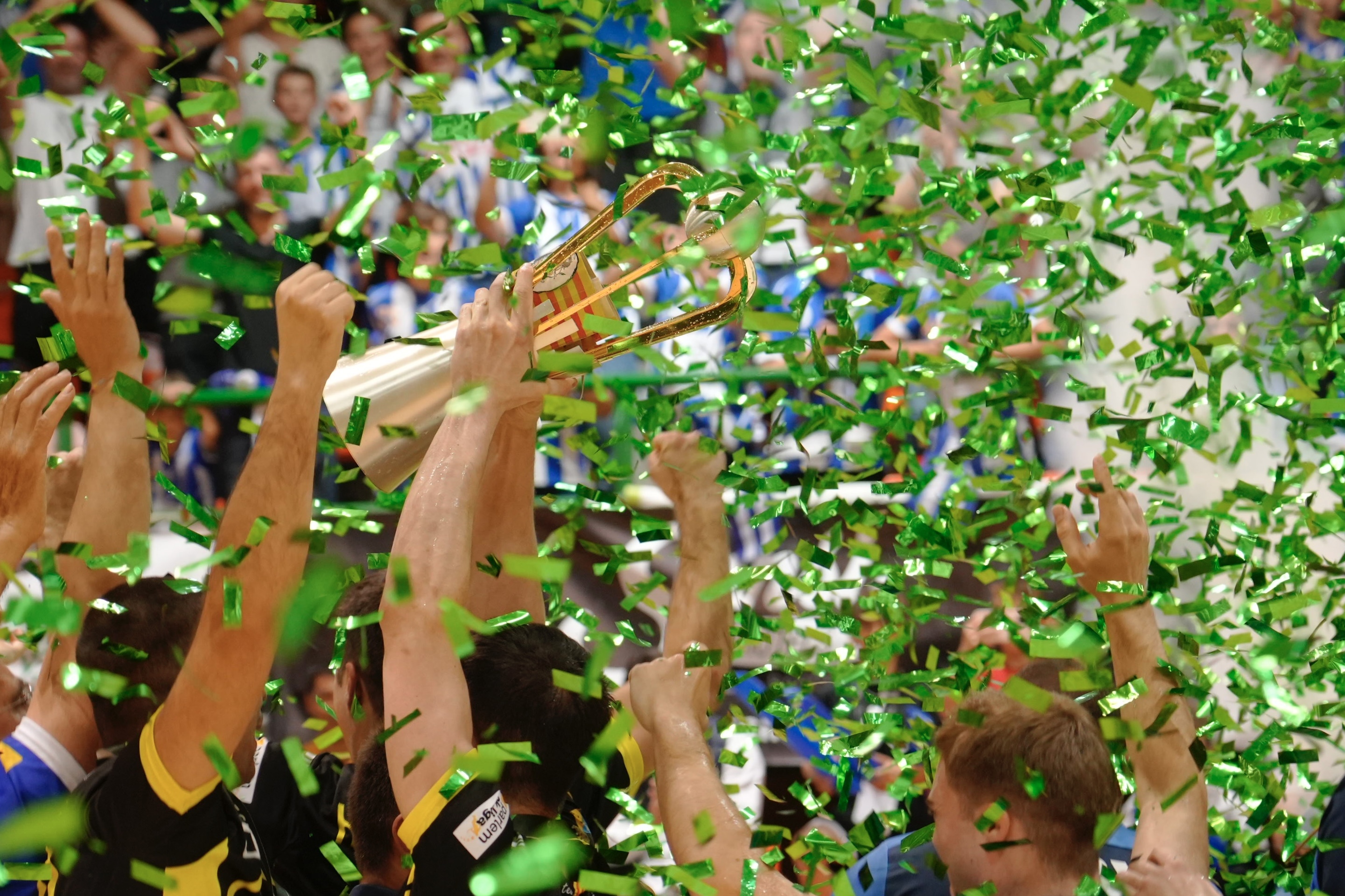 La celebració dels campions, del Voltregà.