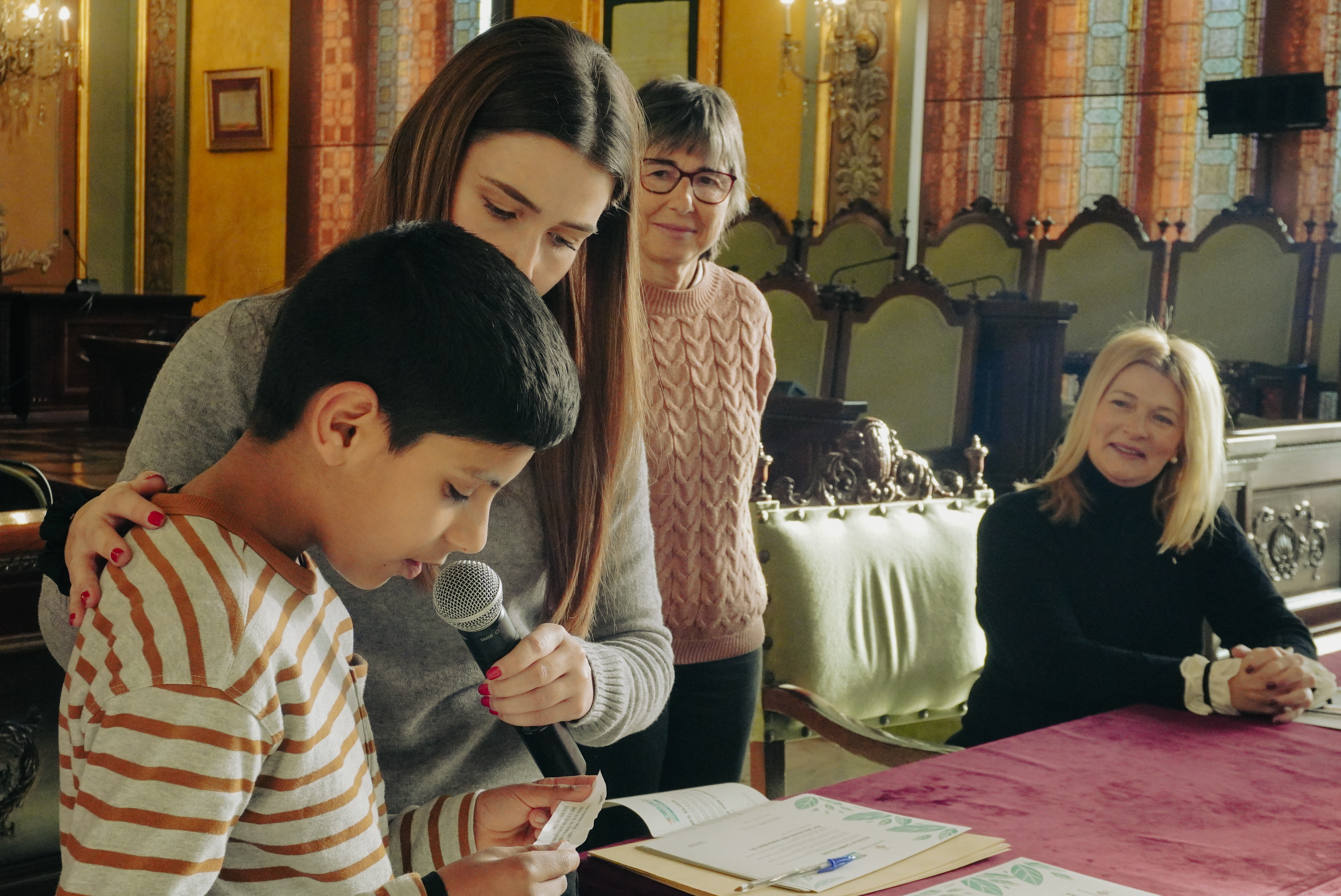 L'acte ha tingut lloc al Saló de Sessions de la Paeria