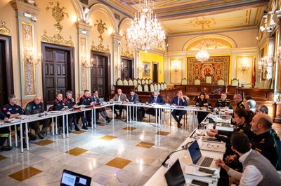 La reunió de la Junta Local de Seguretat ha tingut lloc avui al Saló de Sessions.