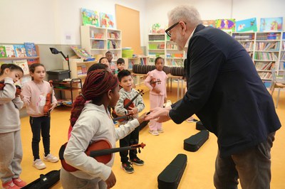 El projecte “Amb molta corda” forma part del Pla Educatiu d’Entorn.