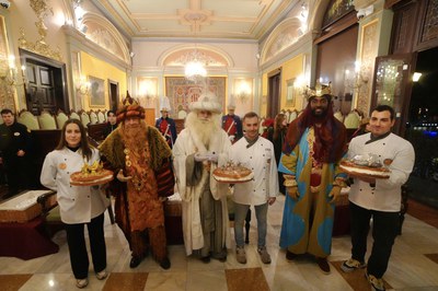 Tortell de Reis per a Ses Majestats del Gremi de Forners de Lleida..