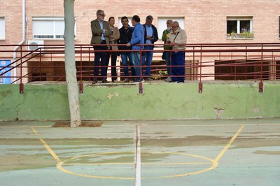 Els representants veïnals han plantejat a l'alcalde les seves peticions.