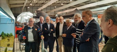 La 12a edició de Lleida Expo Tren ha obert portes aquest dissabte al matí a Fira de Lleida.