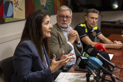 La intervenció de la tinenta d'alcalde Cristina Morón.