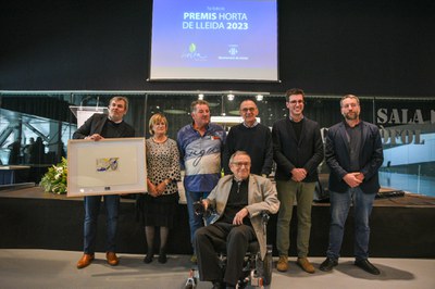 Els guardonats amb els Premis d'Horta 2023.
