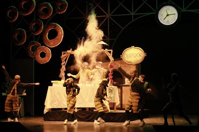 Una de les escenes de la Factoría dels Reixos..