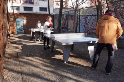 Els veïns de Balàfia van poder gaudir del patí de l'Escola Balàfia per fer activitats lúdiques i esportives.