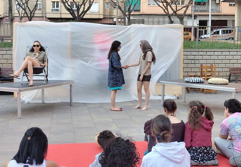 Activitats diverses en quatre espais del barri Instituts-Sant Ignasi Templers-Escorxador, en el marc del primer "Fest 07".