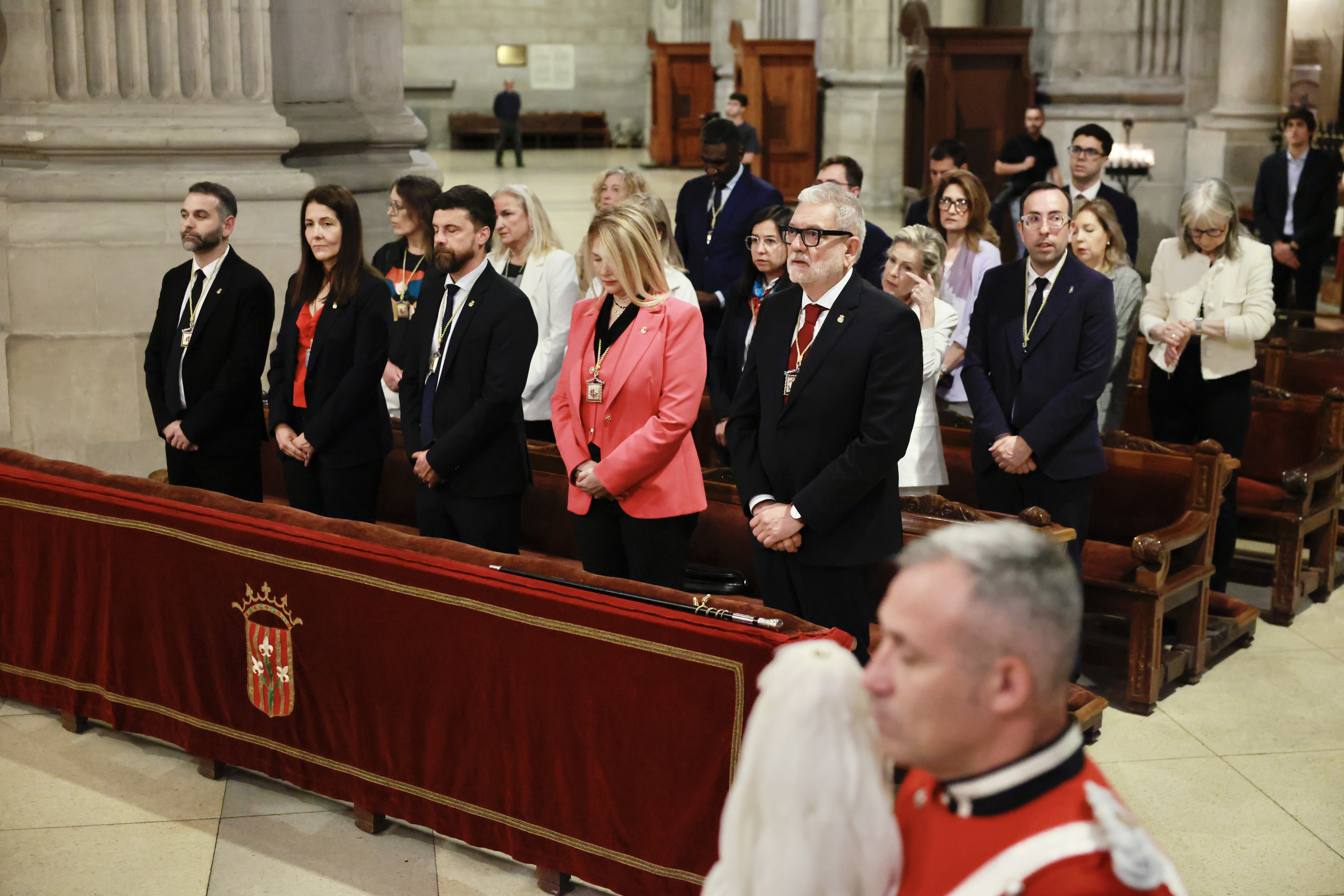 L'Ofici Solemne en honor a Sant Anastasi a la Catedral Nova.