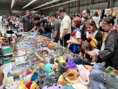 La MangaCon ha rebut un gran nombre de públic durant tot el matí.