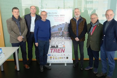 Presentació d'ExpoTren, que té lloc aquest cap de setmana a Fira de Lleida, al pavelló 4..