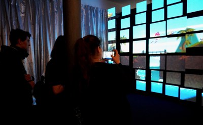 Visita guiada aquesta tarda a "Nova Pantalla. El vidoejoc a Catalunya", que es pot visita a Lleida fins al 26 de maig amb accés lliure i gratuït..