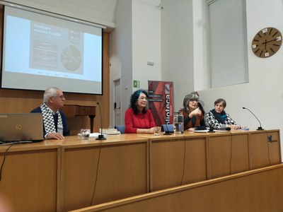 Durant l'acte s'ha fet la xerrada “Palestina: Passat i present”.
