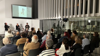 L'acte de presentació de la donació de Rossell s'ha fet al Museu Morera..