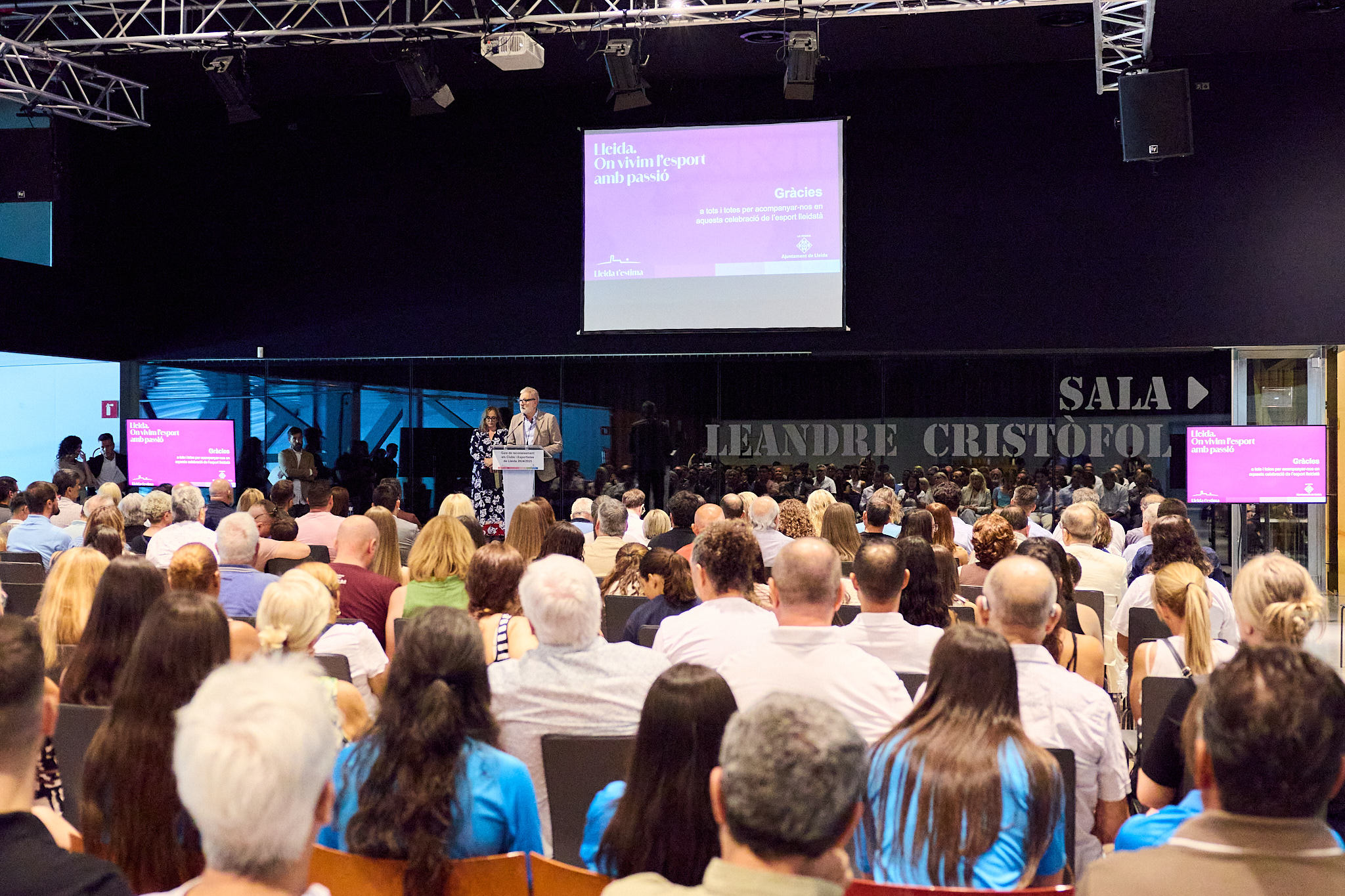 L'alcalde Larrosa ha dit a la gala: “Gràcies per demostrar que des de Lleida es poden fer coses extraordinàries. Amb vosaltres, som més capital de l’esport”.
